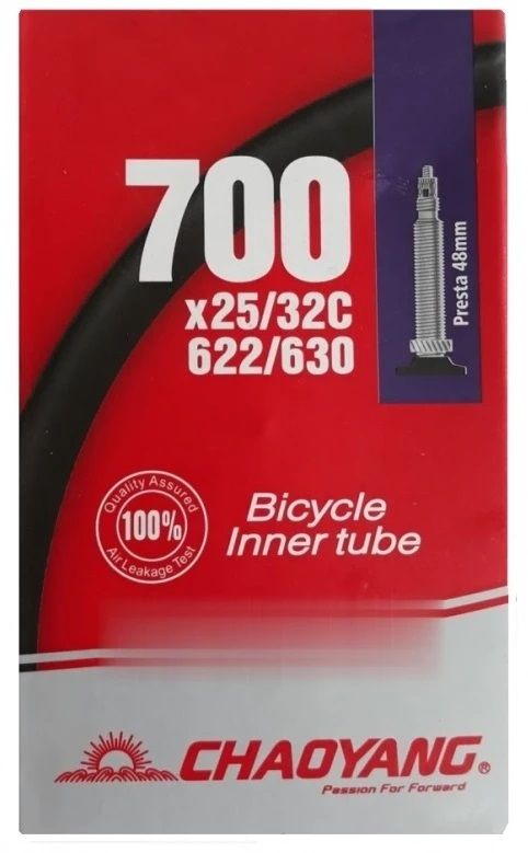 Велокамера Chao Yang 28" 700x25/32C SV-48mm