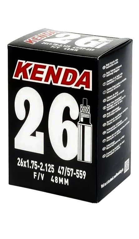 Велокамера Kenda 26"x1,75-2,125 presta.FV48мм