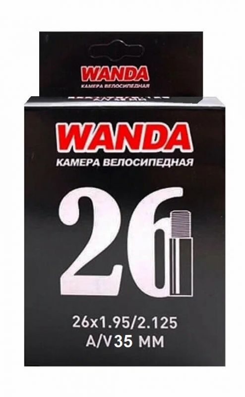 Велокамера Wanda 26"х1.95-2.125 AV-35mm