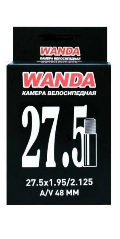 Велокамера Wanda 27.5"х1.95-2.125 AV-48mm