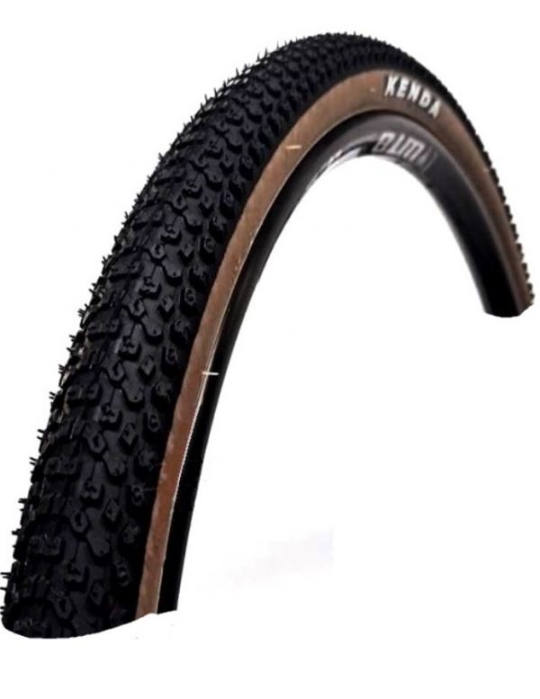 Велопокрышка 28" Kenda K-1109 KICK BACK 700x40C 40-622мм 30TPI, черно-бежевая