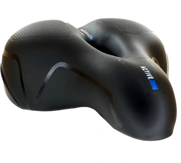 Велосипедное седло Velo-Z 2140-19 200х250мм, с гелевыми вставками, закрытые пружины