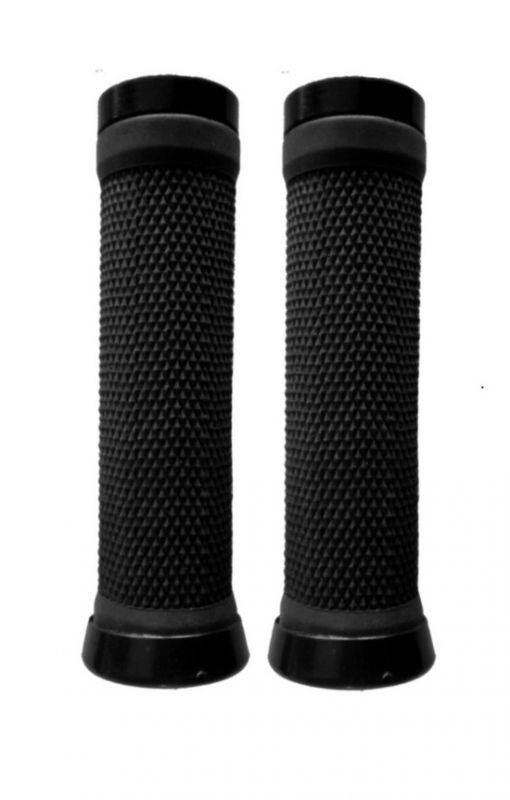 Грипсы VELO-Z HL-G201, с фиксацией, 130mm, черные, пара