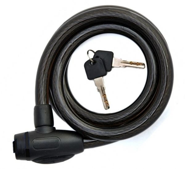 Замок тросовый Golden Key GD-8506,10х1500 мм, с ключом