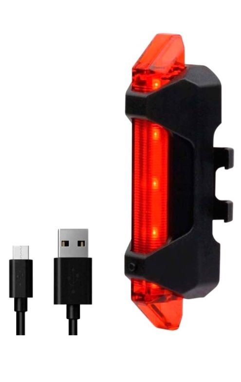Фонарь-габарит задний JY BS-216R, USB-зарядка