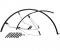 Комплект крыльев 28"- 700С SW Flinger FE-113FR, полноразмерные, для шоссейных велосипедов