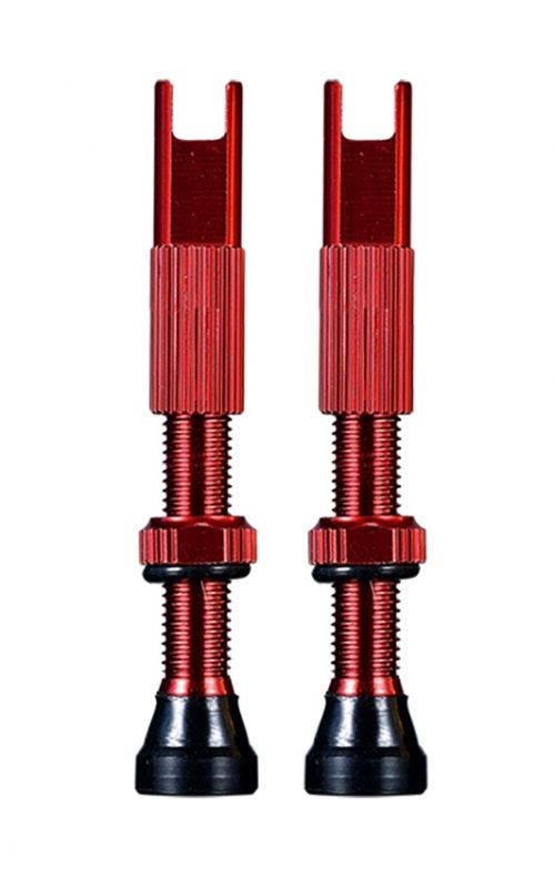 Велониппель Chepark Tubeless Valve F/V-45mm для бескамерных ободов, комплект 2шт.