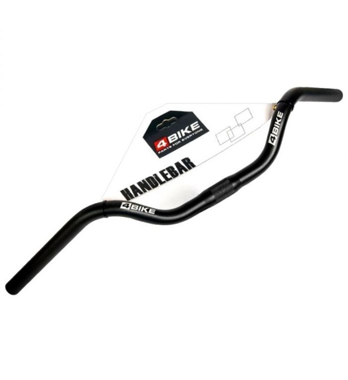 Руль велосипедный 4Bike NR-AL-14, D25,4mm/22,2mm, L610mm, 44 градуса