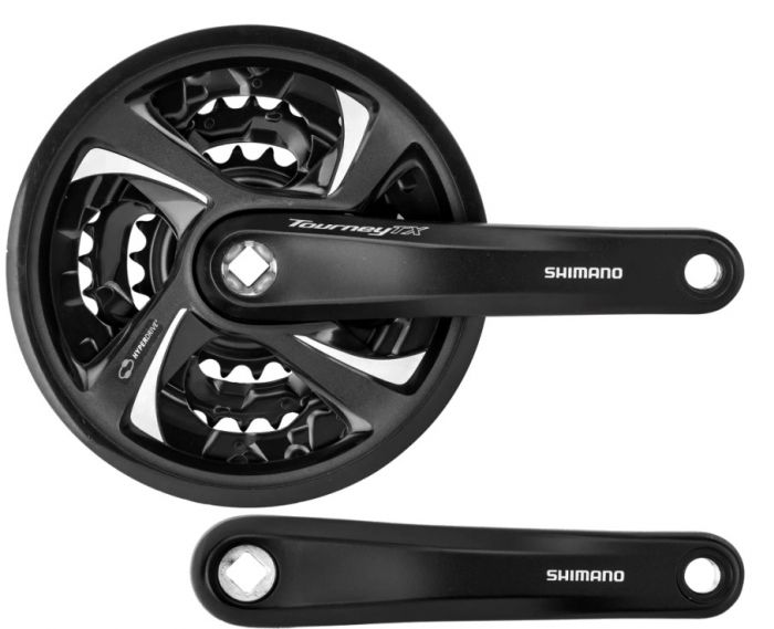 Система Shimano Tourney FC-XT801, 22/32/42Т, 170мм, с защитой