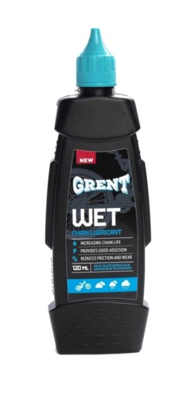 Смазка для цепи Grent Wet Chain Lubricant, для влажной погоды, 120мл