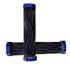 Грипсы Velo-Z 2661-91 Wave,130mm с фиксацией, сине-черные