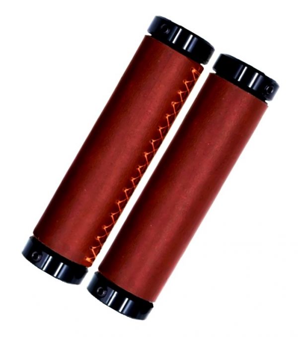 Грипсы VELO VLG-851AD3 Combies, кожа, 130mm
