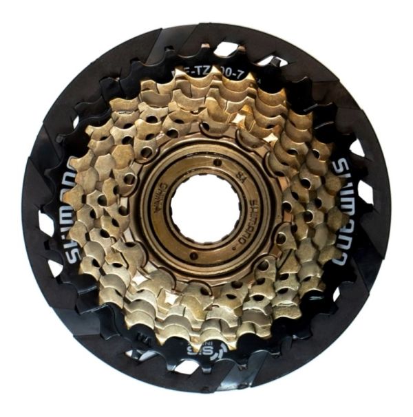 Трещотка Shimano Tourney MF-TZ500 7 звезд 14-28T с защитой