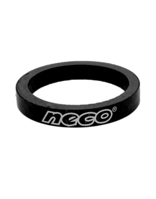Кольцо регулировочное Neco для штока 1-1/8", 5мм, карбон