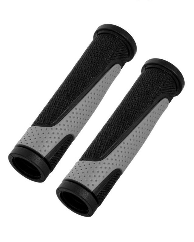 Грипсы Velo-Z 2661-90, 120mm, черно-серые, резина
