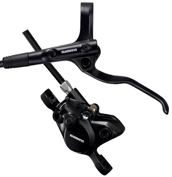 Тормоз дисковый гидравлический Shimano Altus MT200 передний, 1000мм